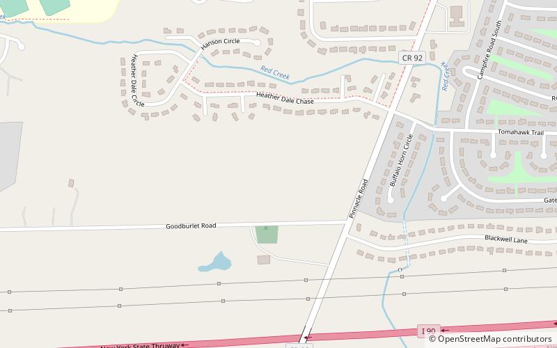 Antoinette Louisa Brown Blackwell Childhood Home location map