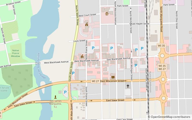W.H.C. Folsom House location map