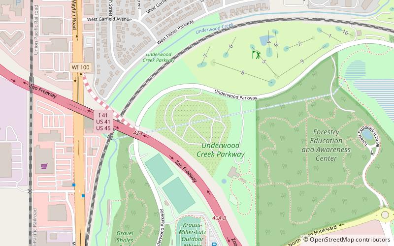 Wil-O-Way Underwood Park location map