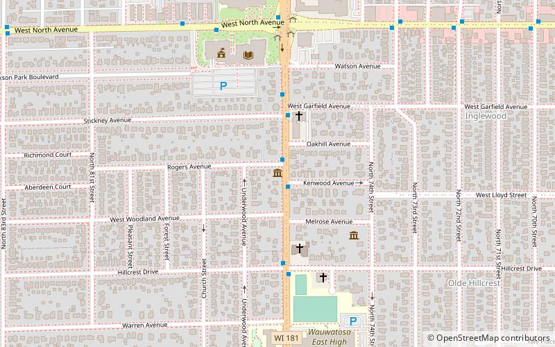 Lowell Damon House location map