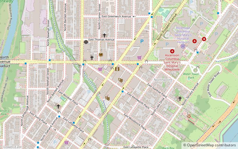 Oriental Theatre location map