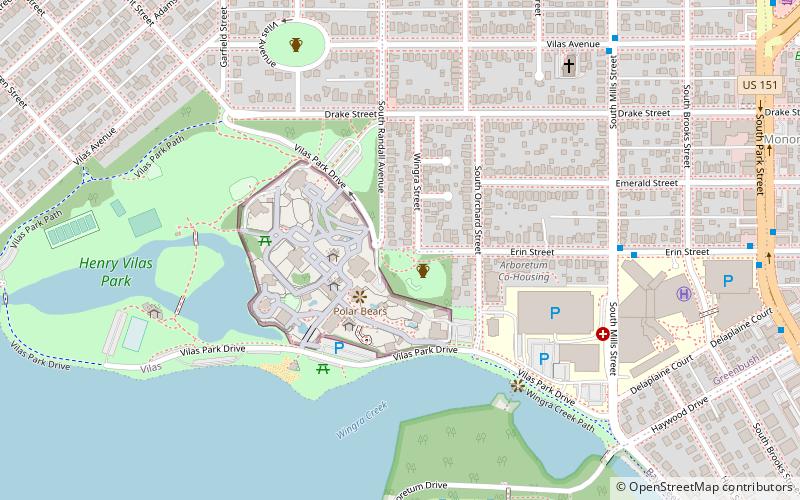 Annie C. Stewart Memorial Fountain location map