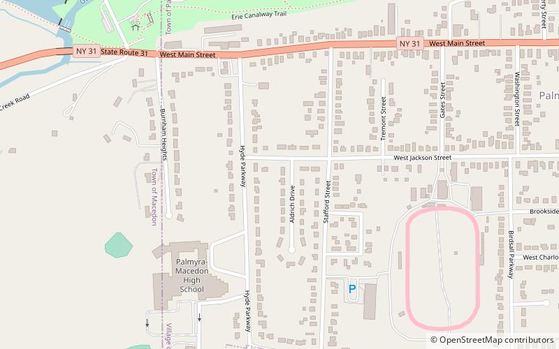 Ambrose S. Lapham House location map