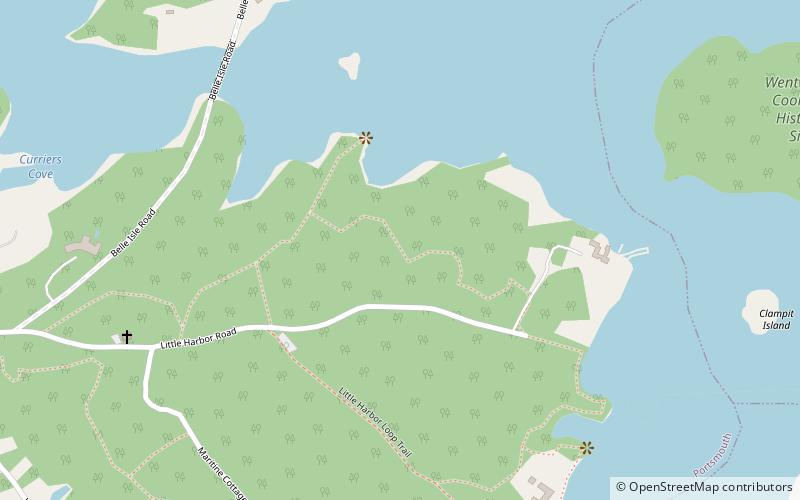 Wentworth–Coolidge Mansion location map