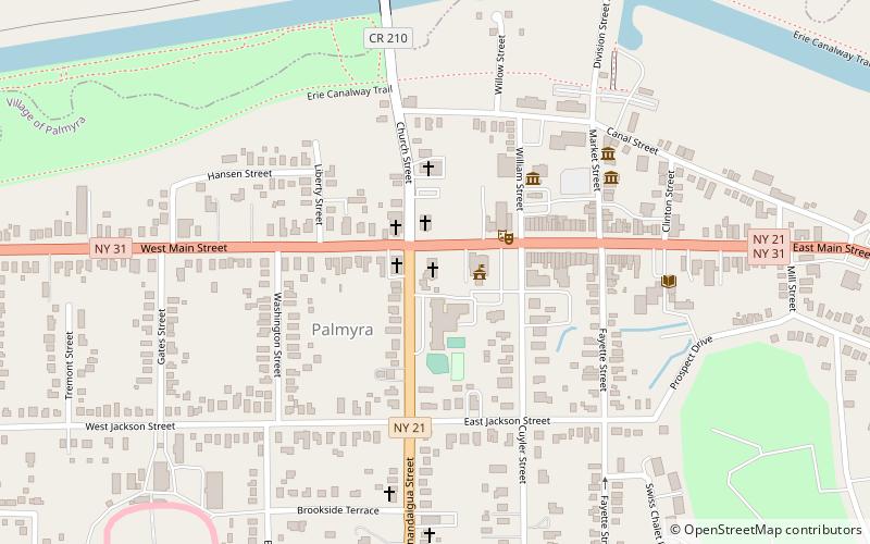 Zion Episcopal Church location map