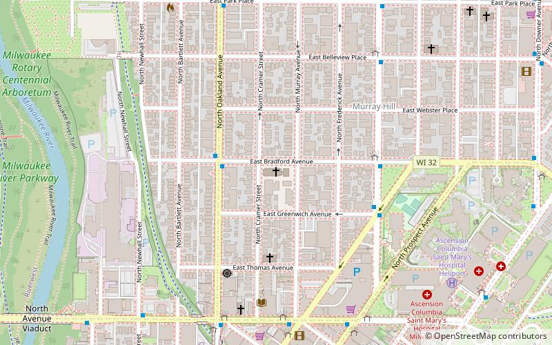 Saints Peter and Paul Roman Catholic Church Complex location map