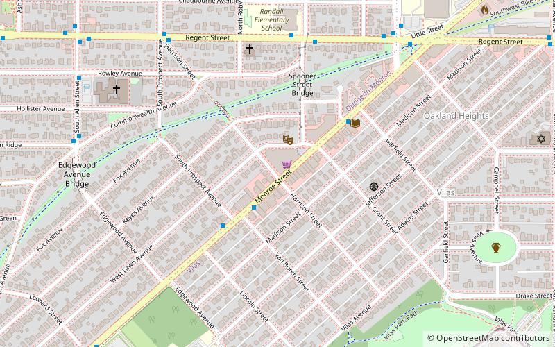 Monroe Street location map