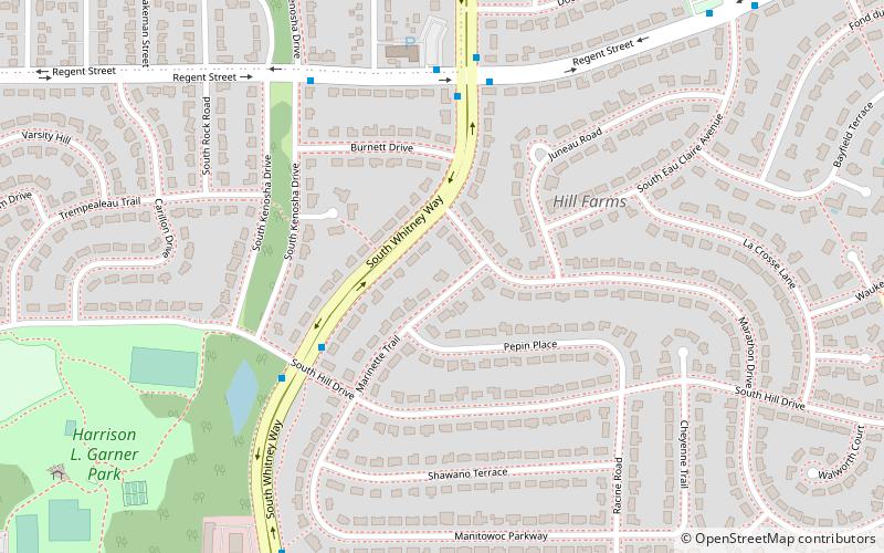 Walter Rudin House location map