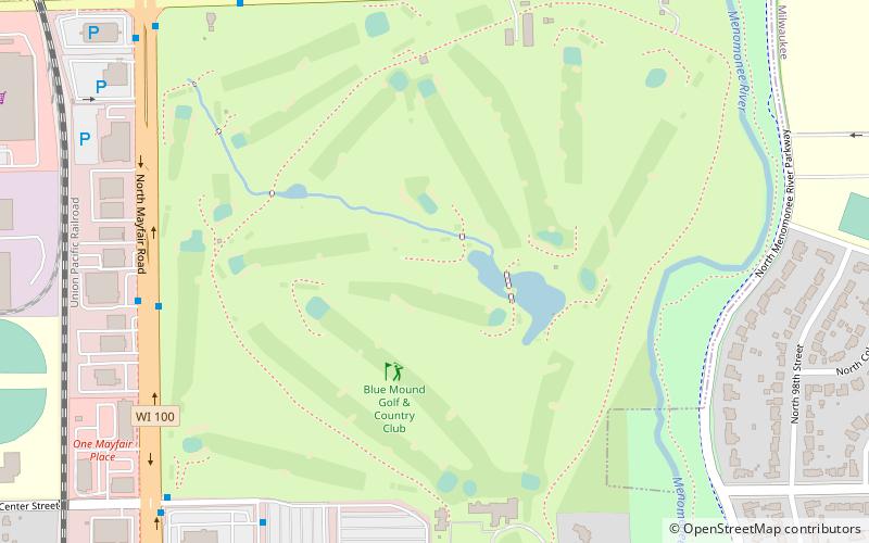 Blue Mound Golf & Country Club location map