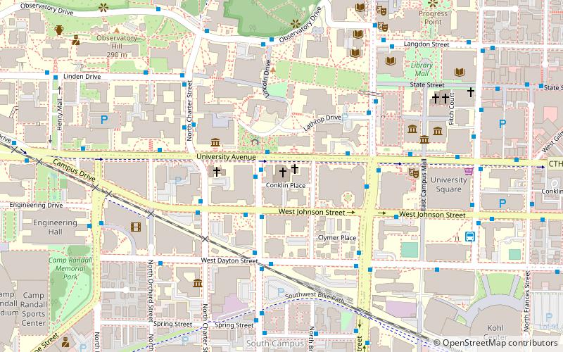 Luther Memorial Church location map