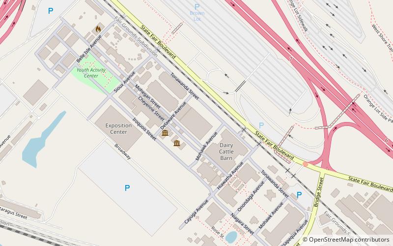 Toyota Coliseum location map
