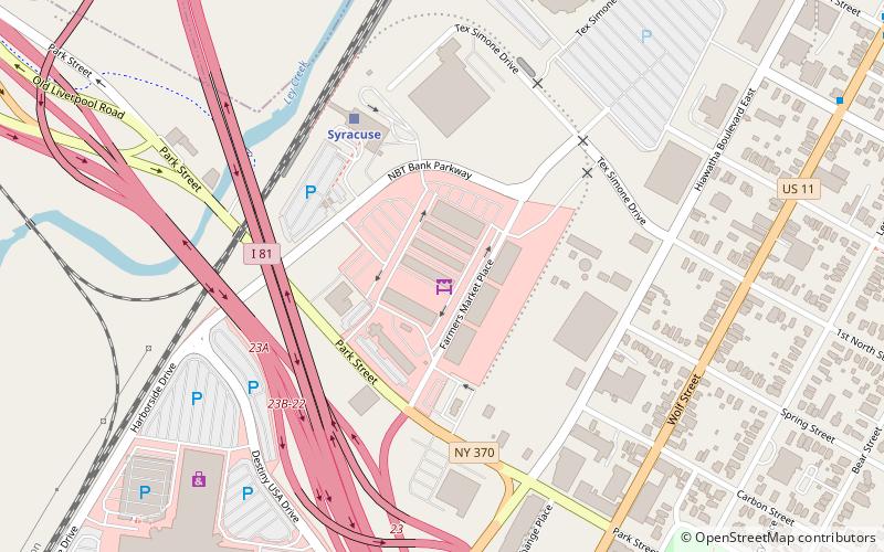 CNY Regional Market location map