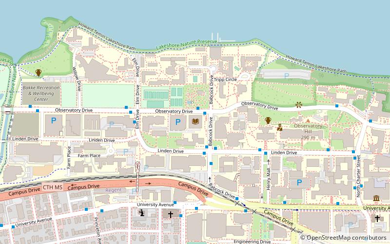 Steenbock Memorial Library location map