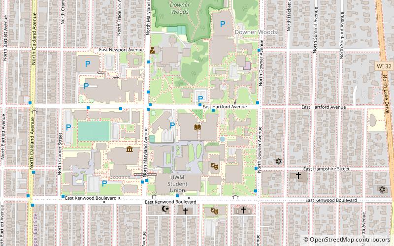 American Geographical Society Library location map