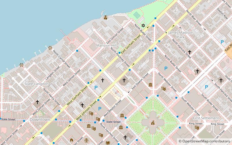 First Church of Christ location map