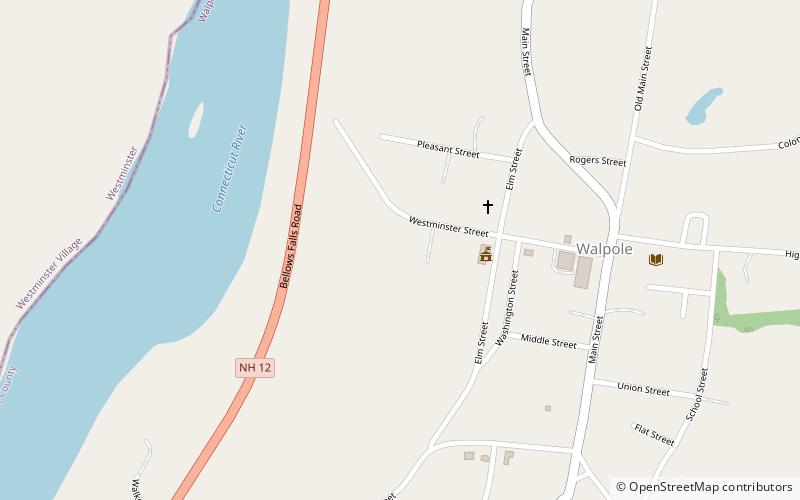 Stephen Rowe Bradley House location map