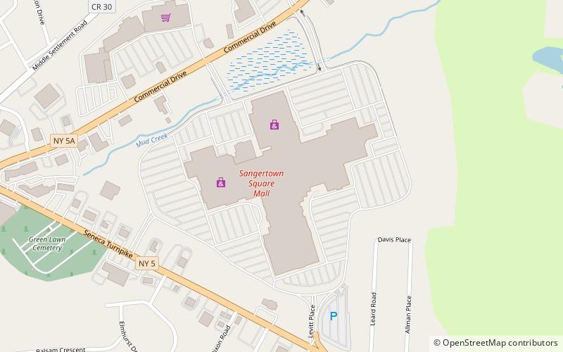 Sangertown Square location map