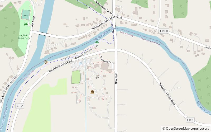 Buffalo Niagara Heritage Village location map