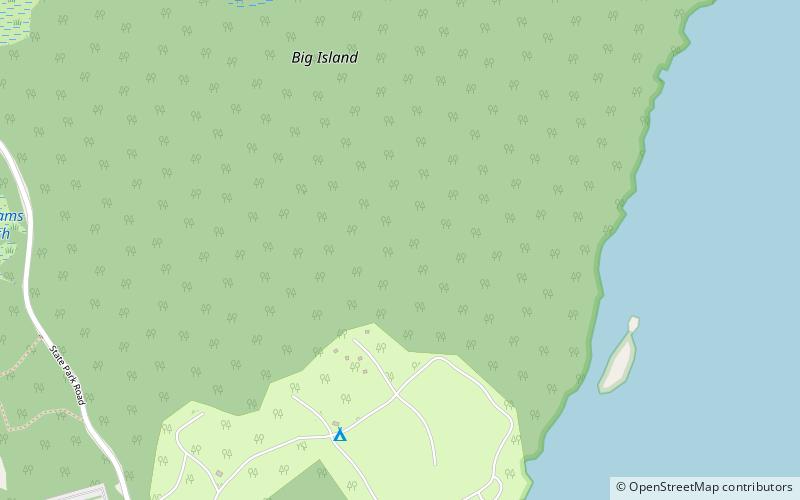 Pawtuckaway Lake location map