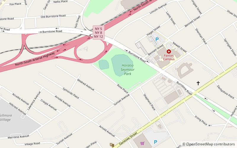 Donovan Stadium at Murnane Field location map