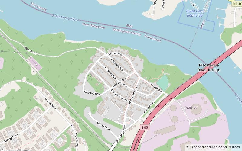 Atlantic Heights Development location map
