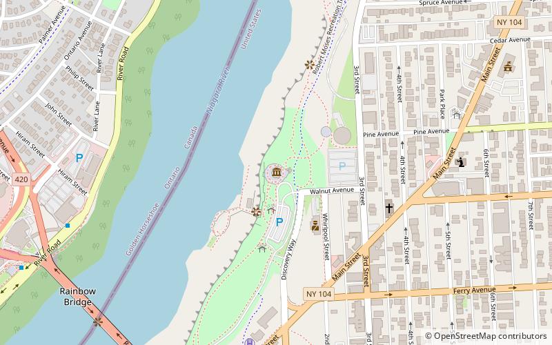 Niagara Gorge Discovery Center location map