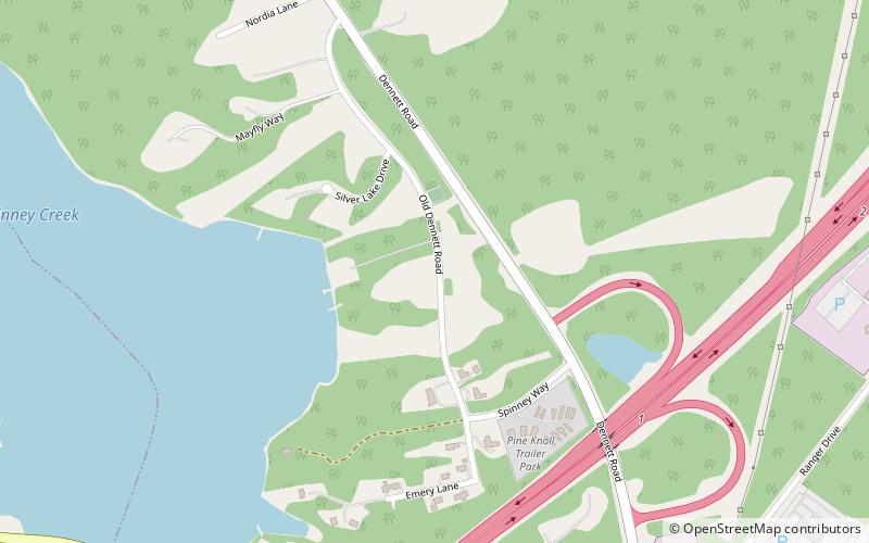Dennett Garrison location map