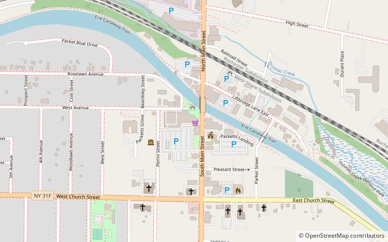 Fairport Public Library location map