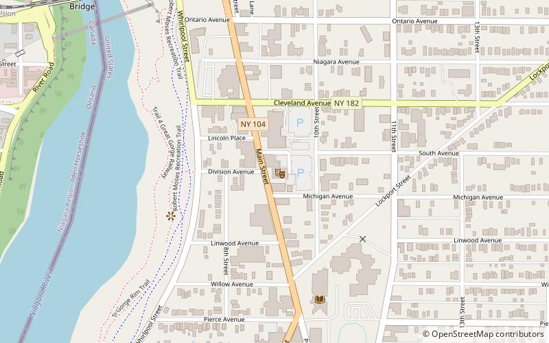 The Rapids Theatre location map
