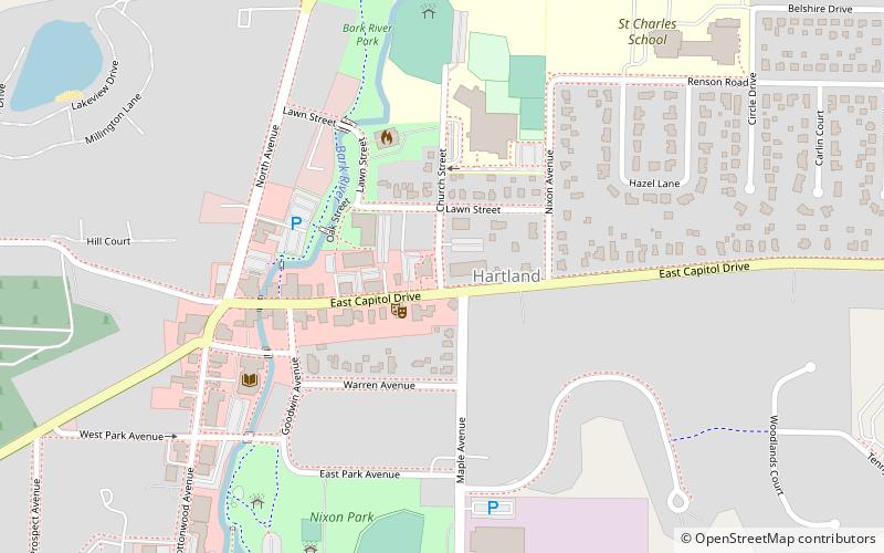 First Congregational Church location map