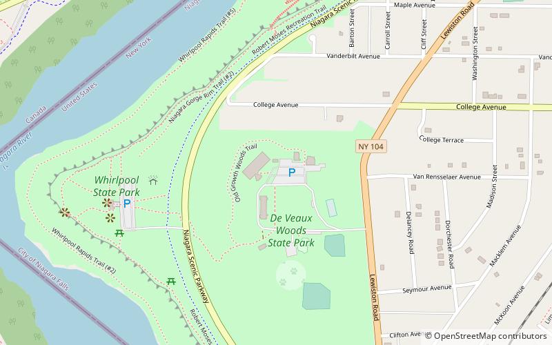 Park Stanowy Whirlpool location map