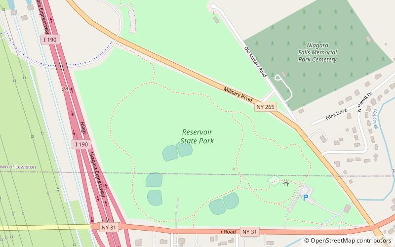Park Stanowy Reservoir location map
