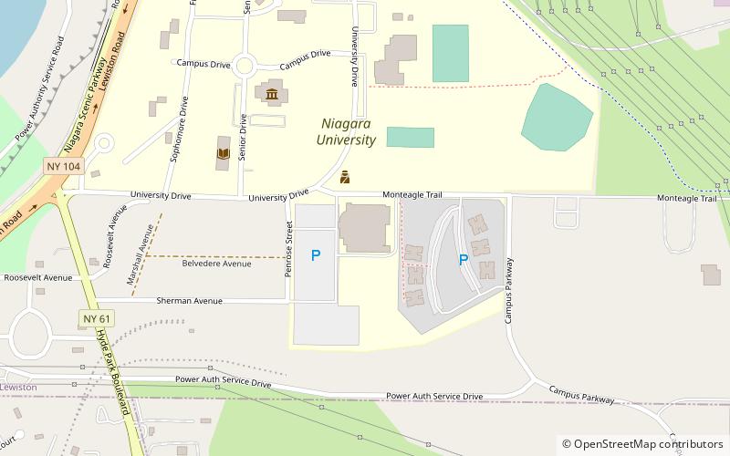 Dwyer Arena location map