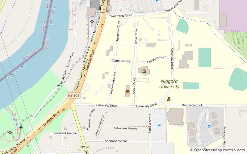 Gallagher Center location map
