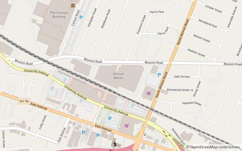 Artisan Works location map