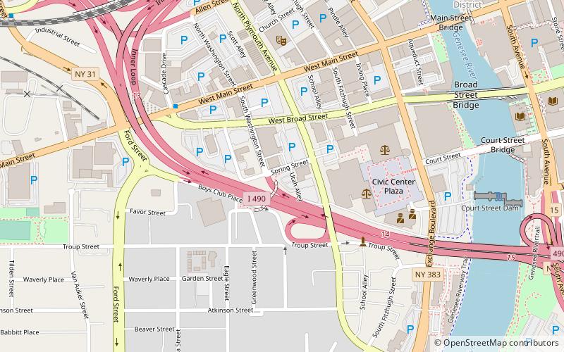 First Presbyterian Church location map