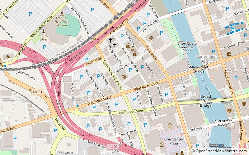 Hochstein School of Music & Dance location map