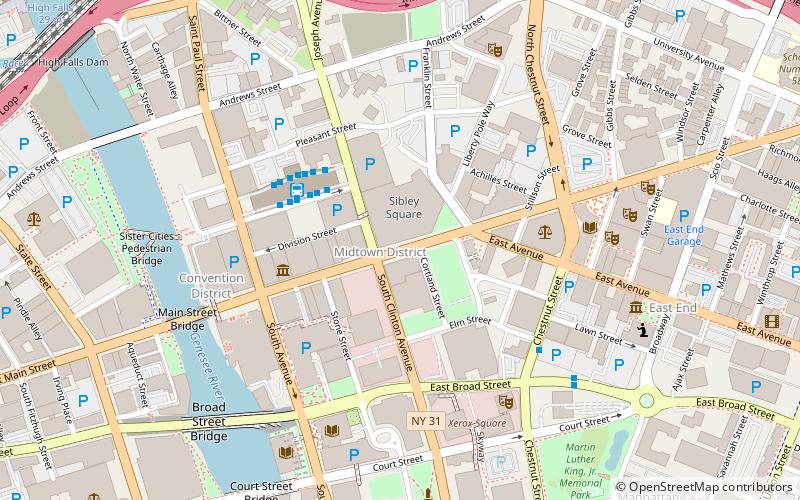 Empire Theatre location map