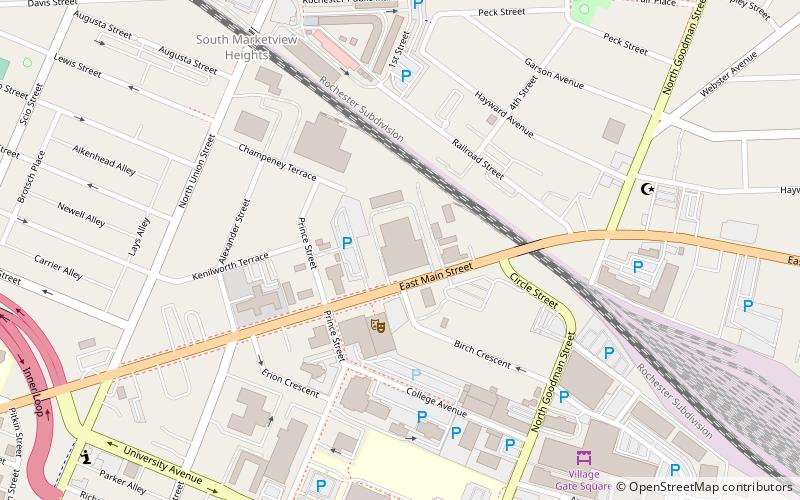 Main Street Armory location map