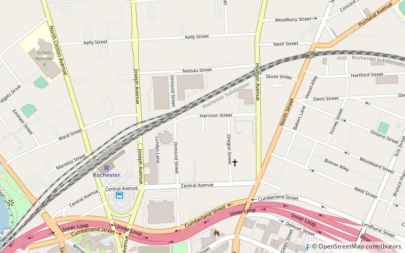 Leopold Street Shule location map