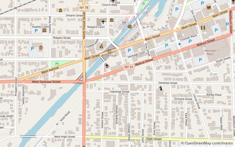 Bacon-Merchant-Moss House location map