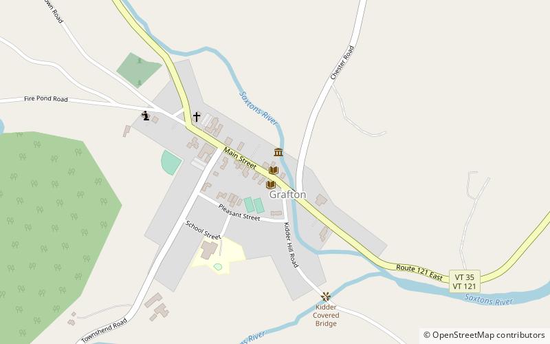 Grafton Public Library location map