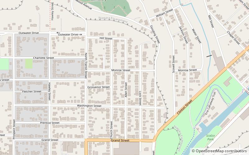 Hopkins House location map