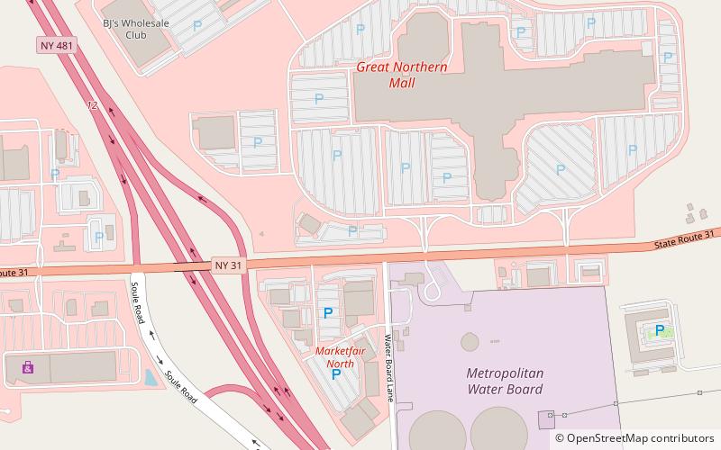 Clay location map