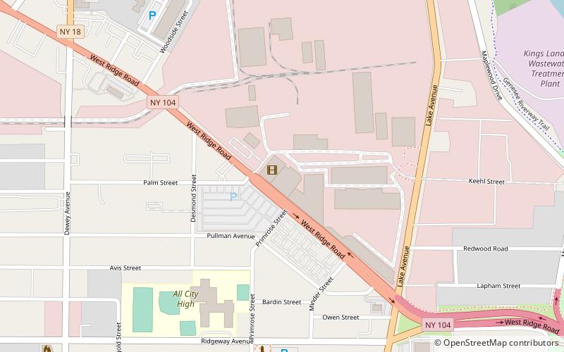 Eastman Business Park location map