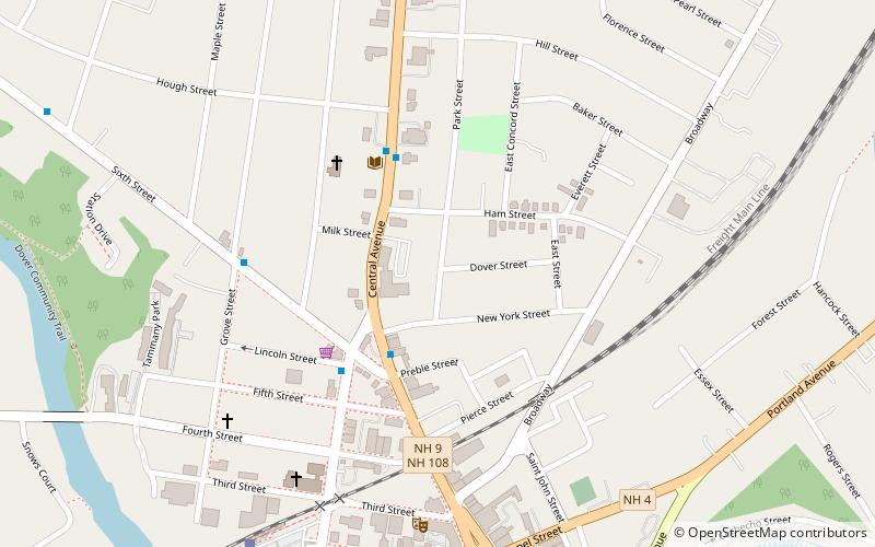 Woodbury Mill location map
