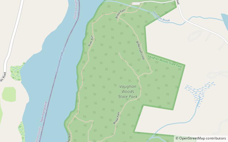 Vaughan Woods State Park location map