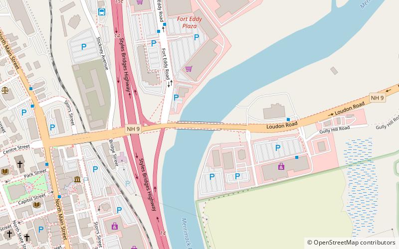 loudon road concord location map