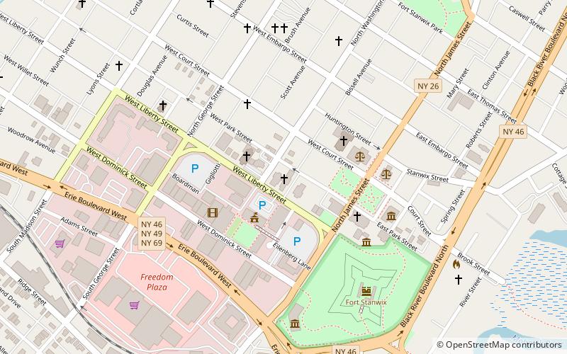 Zion Church location map