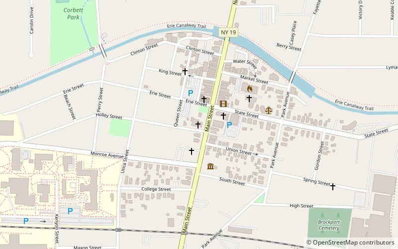 First Baptist Church location map